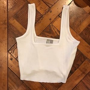 ASOS white tank crop top! NWT